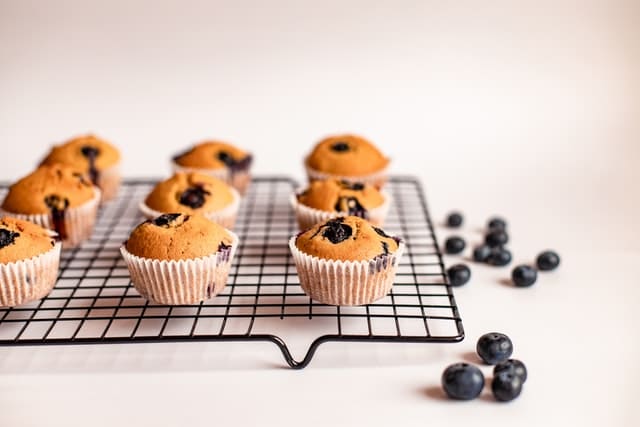 Keto-blueberry-muffins-done